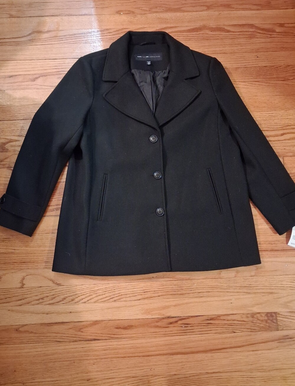Marc New York Andrew Marc Pea Coat For Women- Plus Size